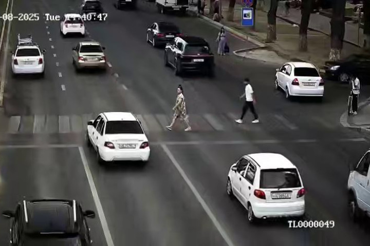 В Ташкенте камеры с ИИ фиксируют водителей, не уступающих пешеходам