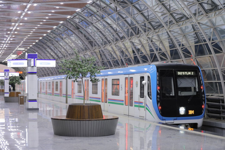 Станции надземного метро в Ташкенте получили название