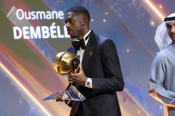 Усман Дембеле стал футболистом года по версии Globe Soccer Awards