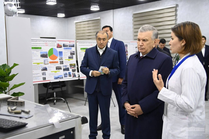 На малой промзоне «Тинчлик» в 2023 году произведено импортозамещающей продукции на 295 млрд сумов