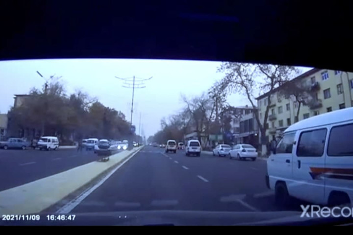 В Алмалыке водитель на "Матиз" сбил пешехода