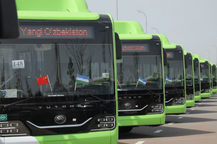 В Ташкенте по трем маршрутам будет запущено 17 автобусов Yutong