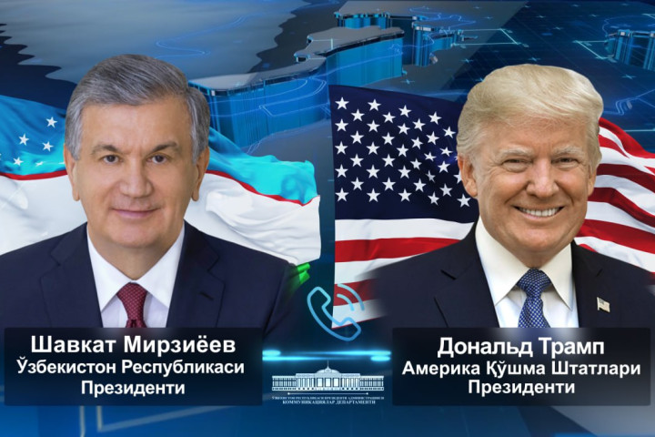 Лидеры Узбекистана и США провели телефонный разговор