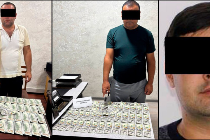 В Намангане задержаны продавцы фальшивых долларов