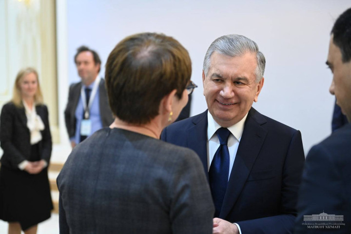 Президент Шавкат Мирзиёев провел ряд встреч с представителями крупных зарубежных компаний