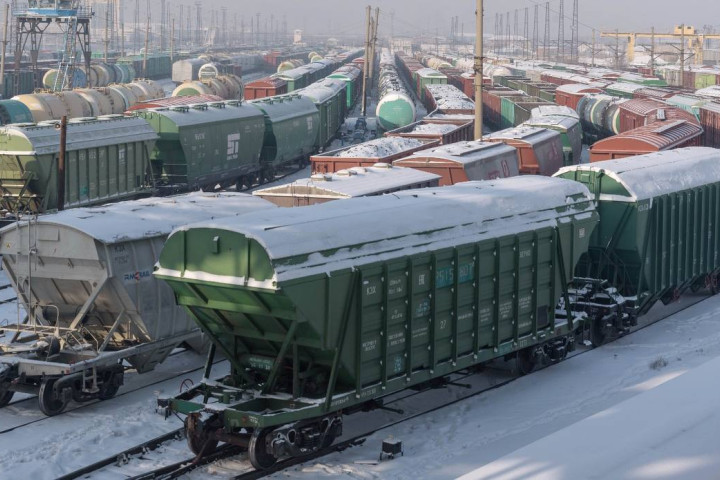 Экспорт казахстанских грузов по железной дороге в Узбекистан увеличился на 29%