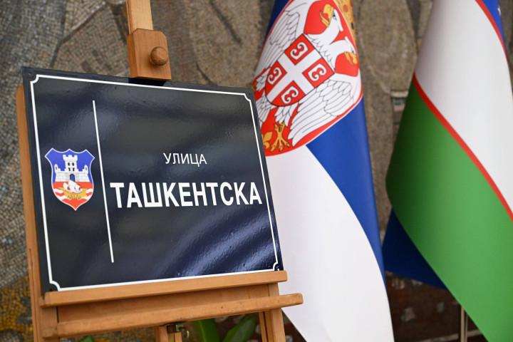 Одной из улиц Белграда присвоено название «Ташкент»