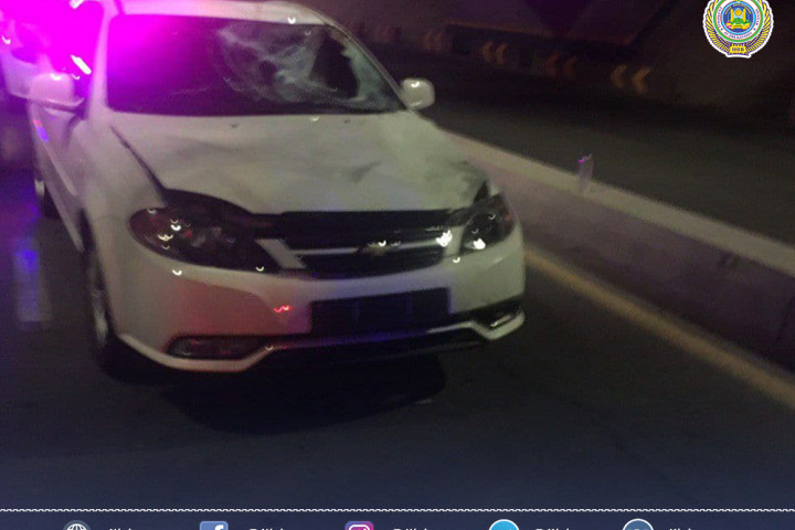 Водитель Lacetti в Ташкенте сбил пьяного пешехода