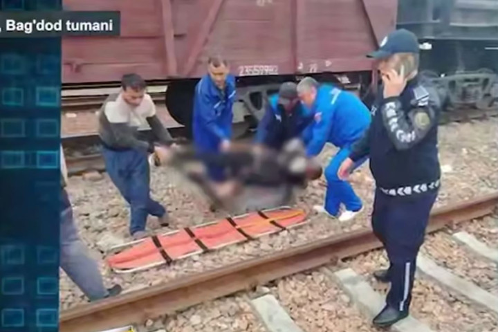 В Фергане семиклассника ударило током – он делал селфи на крыше поезда