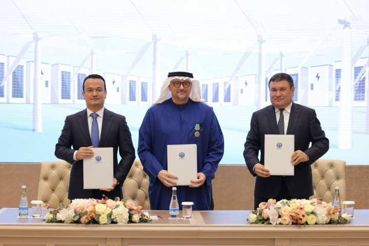 Узбекистан подписал с компанией Masdar соглашение о строительстве ветряной электростанции мощностью 2000 МВт
