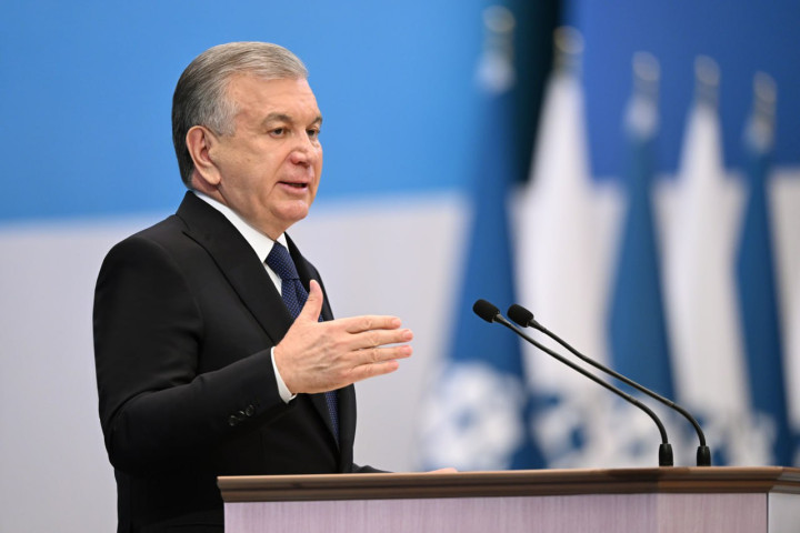 На съезде УзЛиДеП единогласно поддержали кандидатуру Шавката Мирзиёева на предстоящих досрочных президентских выборах