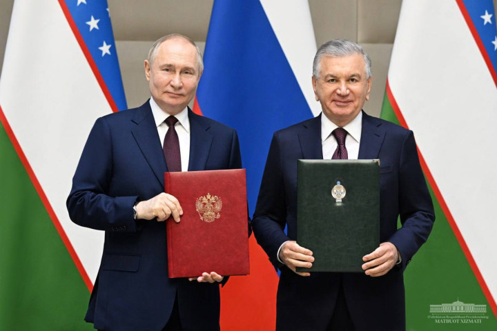 Какие документы подписаны по итогам переговоров президентов Узбекистана и России?