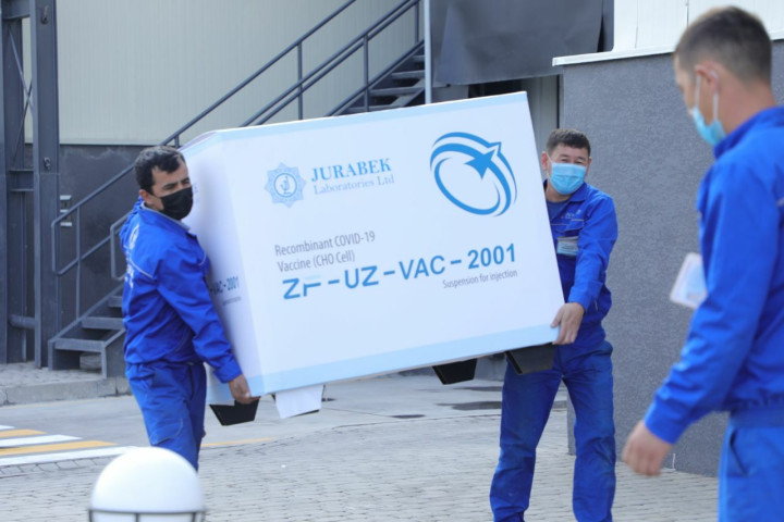 Фармпредприятие в Узбекистане произвело 7 млн доз вакцины ZV-UZ-VAS2001