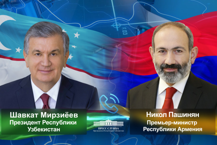 Глава Правительства Армении поздравил лидера Узбекистана с предстоящим национальным праздником