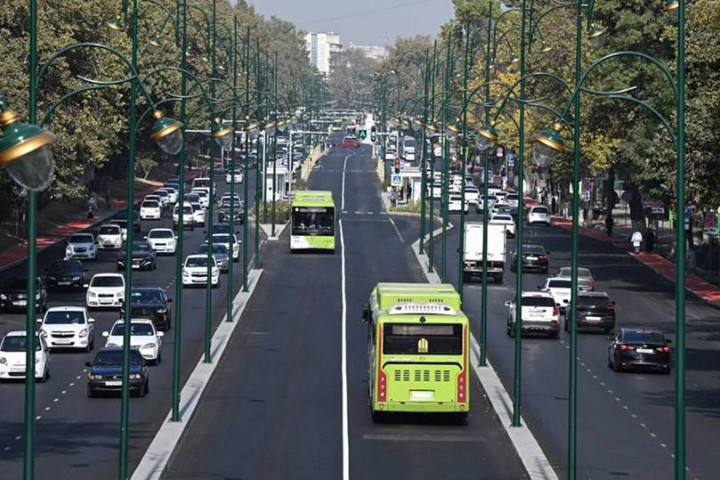 В Ташкенте стартовали работы по организации полосы BRT на улице Шахрисабз - карта