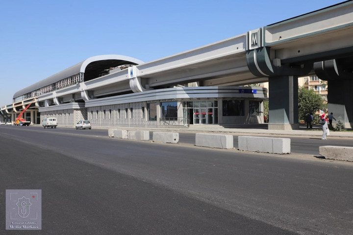 Строительство еще 4 станций кольцевого надземного метро подходит к завершению