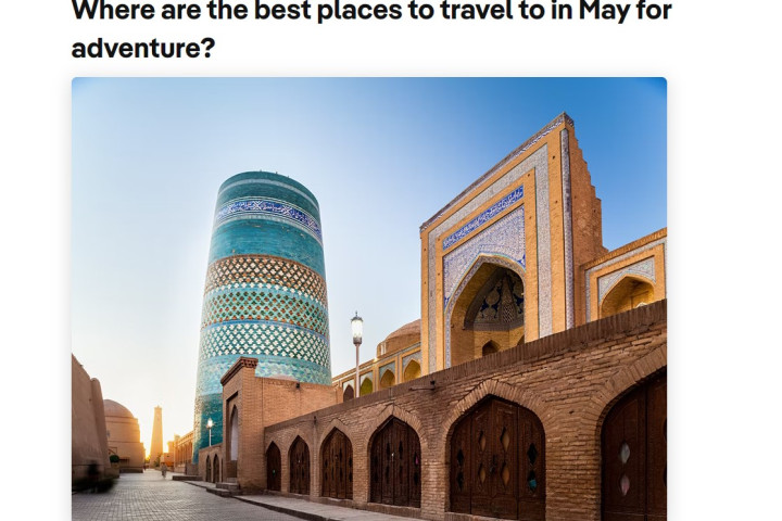 Lonely Planet рекомендует посетить Узбекистан в мае