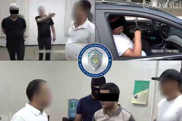 В Джизакской и Сырдарьинской областях задержаны чиновники за взятки