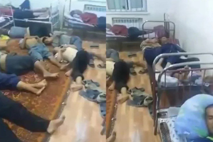 В психоневрологическом диспансере Кашкадарьинской области пациенты спали на полу