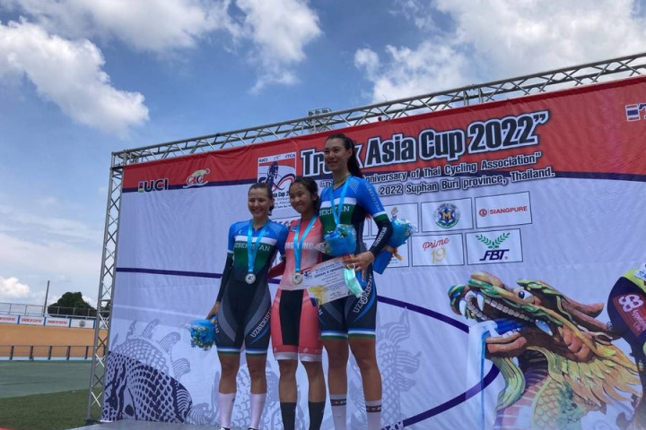 Track Asia Cup-2022: Спортсмены из Узбекистана завоевали 14 медалей