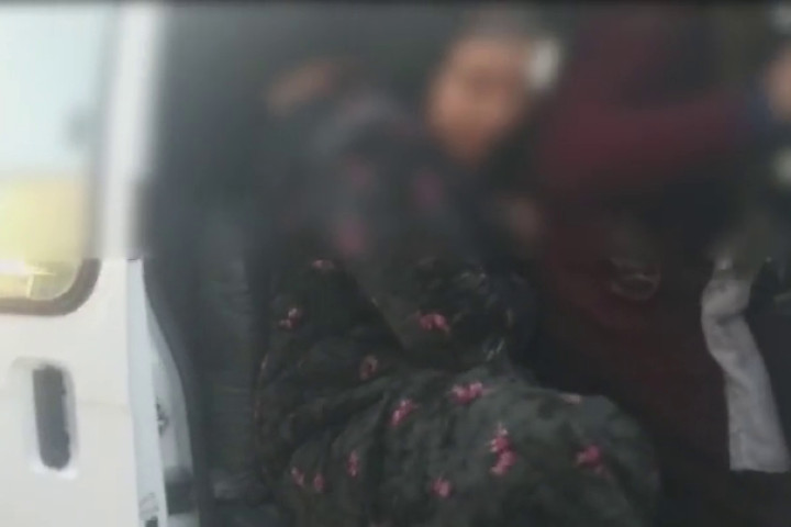 В Сурхандарье в Damas поместились 13 пассажиров и водитель - видео
