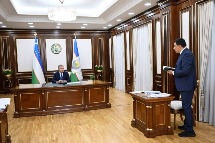 Президенту Узбекистана представлены планы по усилению экоконтроля в стране