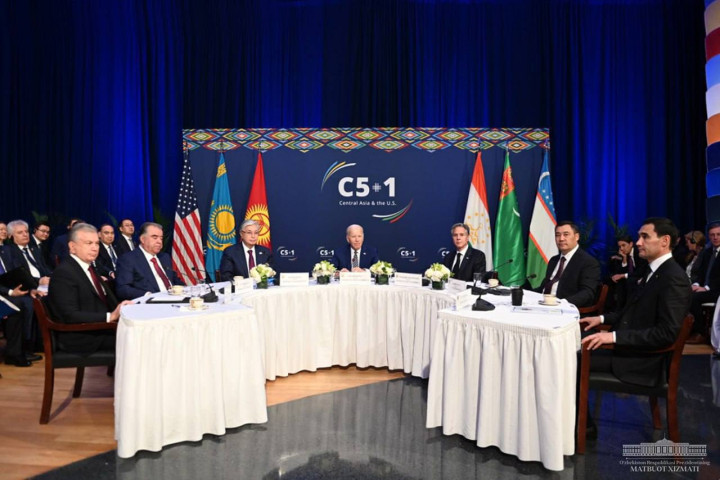 В Нью-Йорке прошел первый саммит лидеров стран Центральной Азии и США в формате «С5+1»