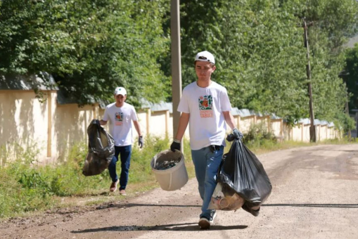 В Узбекистане в рамках акции по плоггингу собрано более 40 тонн мусора