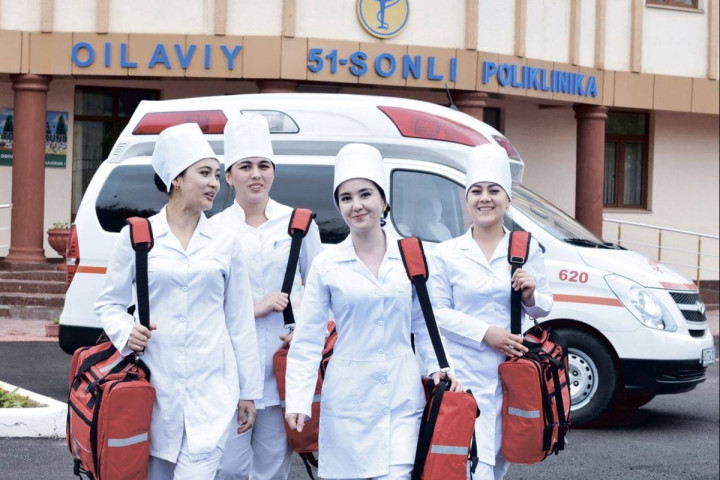 В новогодние праздники 40 тыс. медработников по всему Узбекистану выйдут на дежурство