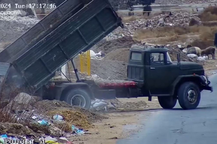 Камеры видеонаблюдения в трех регионах Узбекистана зафиксировали свыше 3 тысяч экологических нарушений