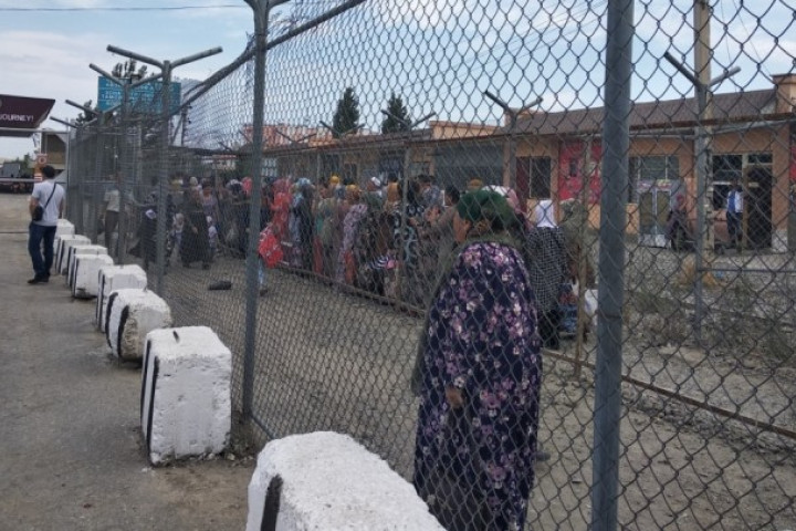 В Андижанской области сильные осадки помешали работе поста «Дустлик»