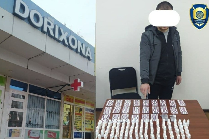 В Ташкента пресечена деятельность аптеки, которая продавала сильнодействующие препараты