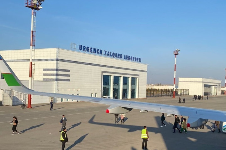 Из Ургенча запустят авиарейсы в Санкт-Петербург, Мадрид, Франкфурт, Пекин и Урумчи