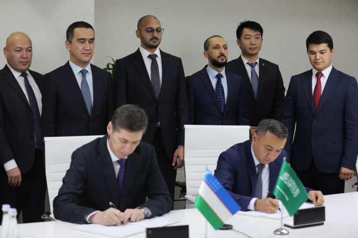 Подписано Соглашение с ACWA Power по  строительству ветреной электростанции в Каракалпакстане