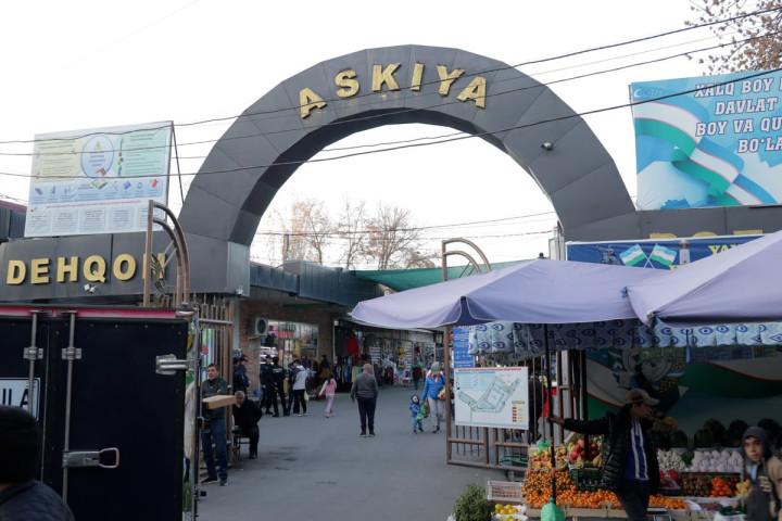 В Ташкенте временно закрыли дехканский рынок «Аския»