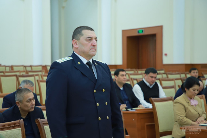 Муродхон Ахмедов назначен прокурором Хорезмской области